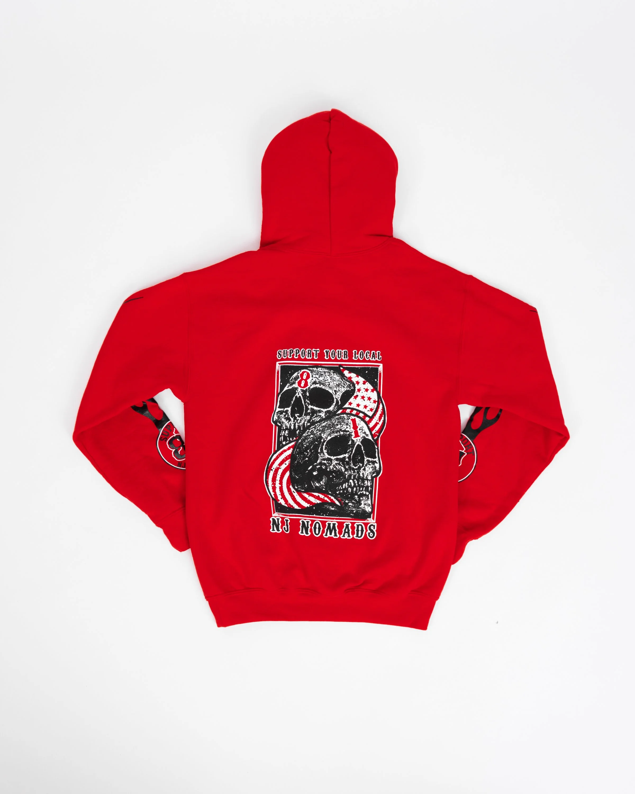 Hells Angels Nomads Support sweat XL 古着 Hells Angels Nomads